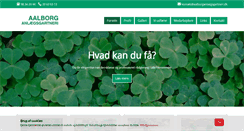 Desktop Screenshot of aalborganlaegsgartneri.dk